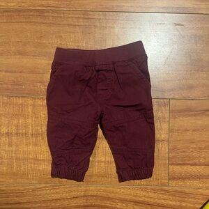 Burgundy/maroon pants